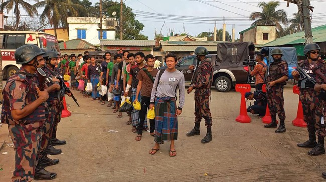 Operasi Repatriasi Personil Militer: Bangladesh Kembalikan Anggota Junta Myanmar