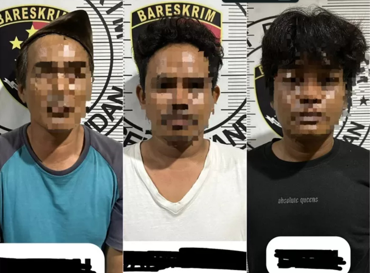 Polisi Tangkap Komplotan Pencuri Tiang Lampu yang Tabrak Kanit Reskrim Polsek Ciwandan