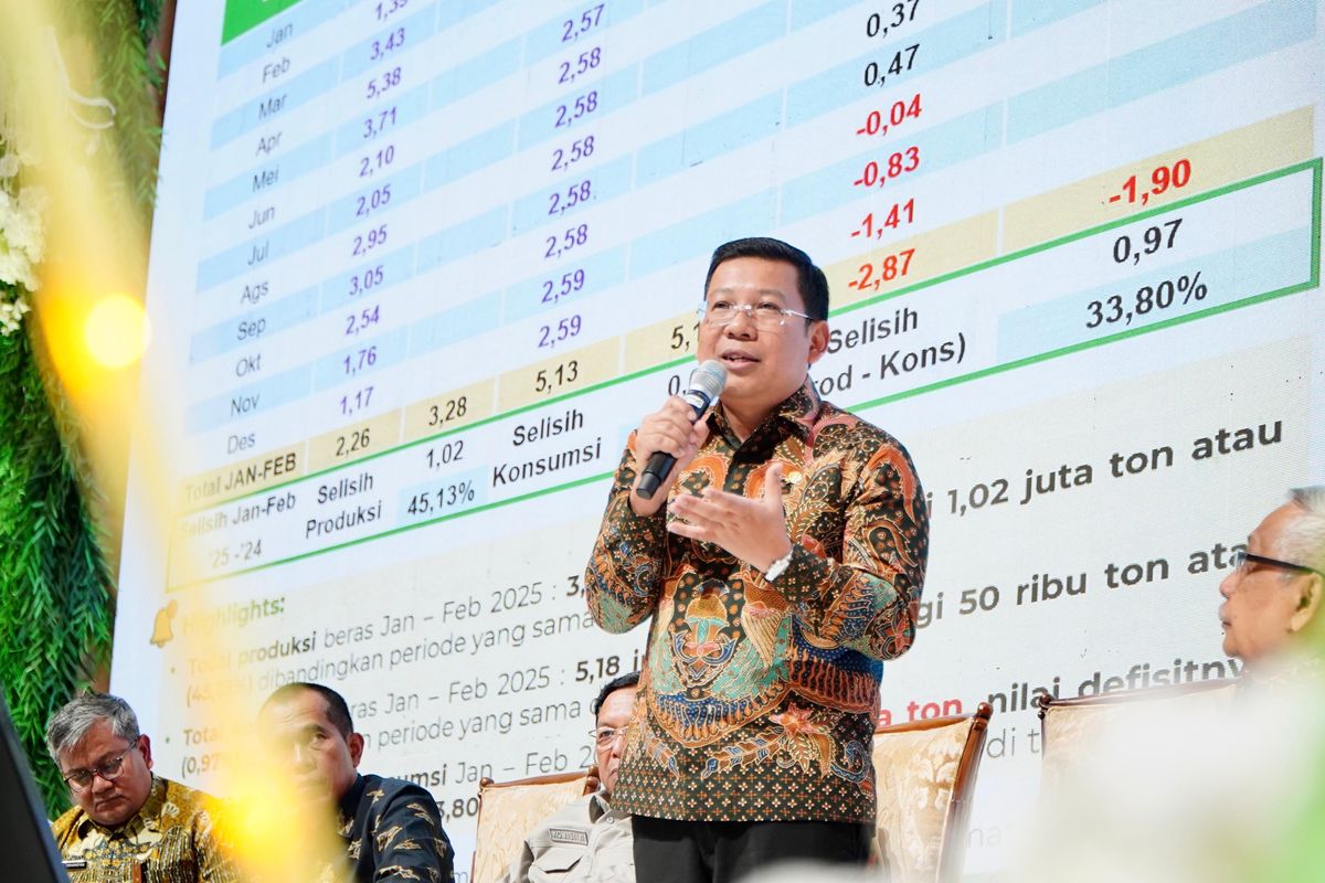 Bulog Baru Serap Beras 18.359 Ton dari Target 3 Juta Ton