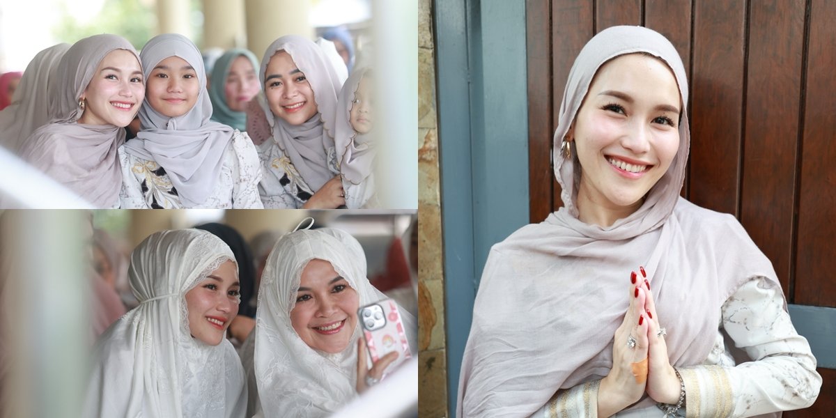 Ayu Ting Ting Menikmati Pesona Sakura di Jepang Pasca Lebaran 2025