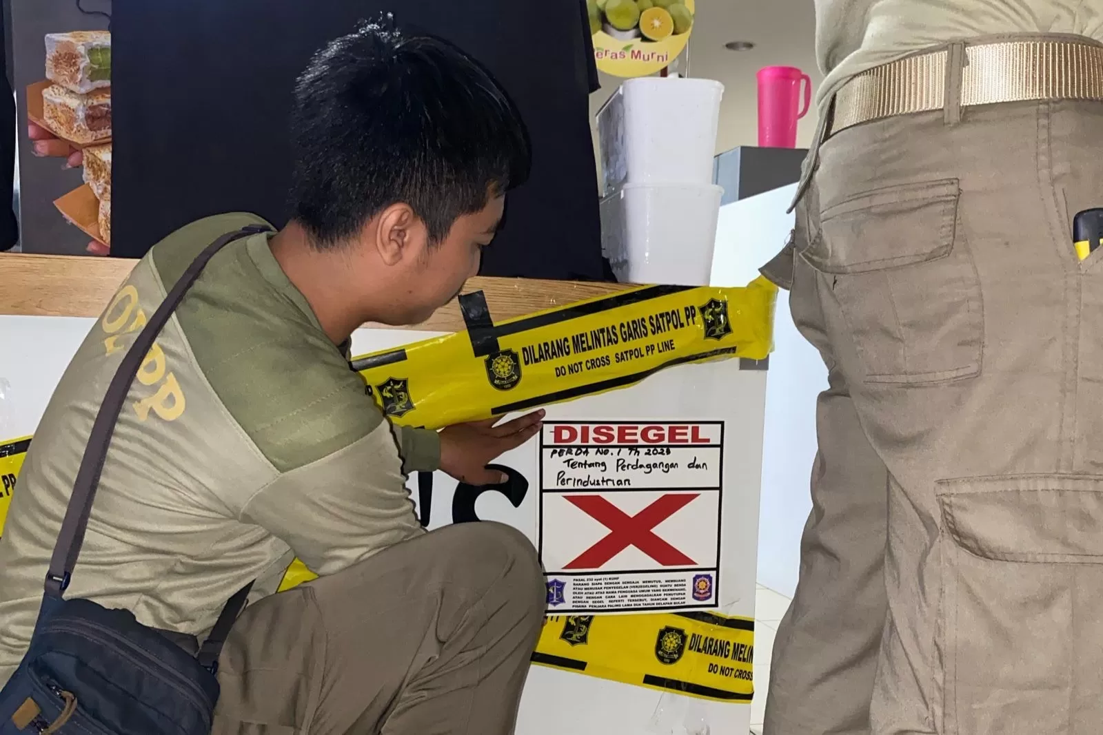 Stan Es Krim Beralkohol di Surabaya Disegel Setelah Viral di Media Sosial